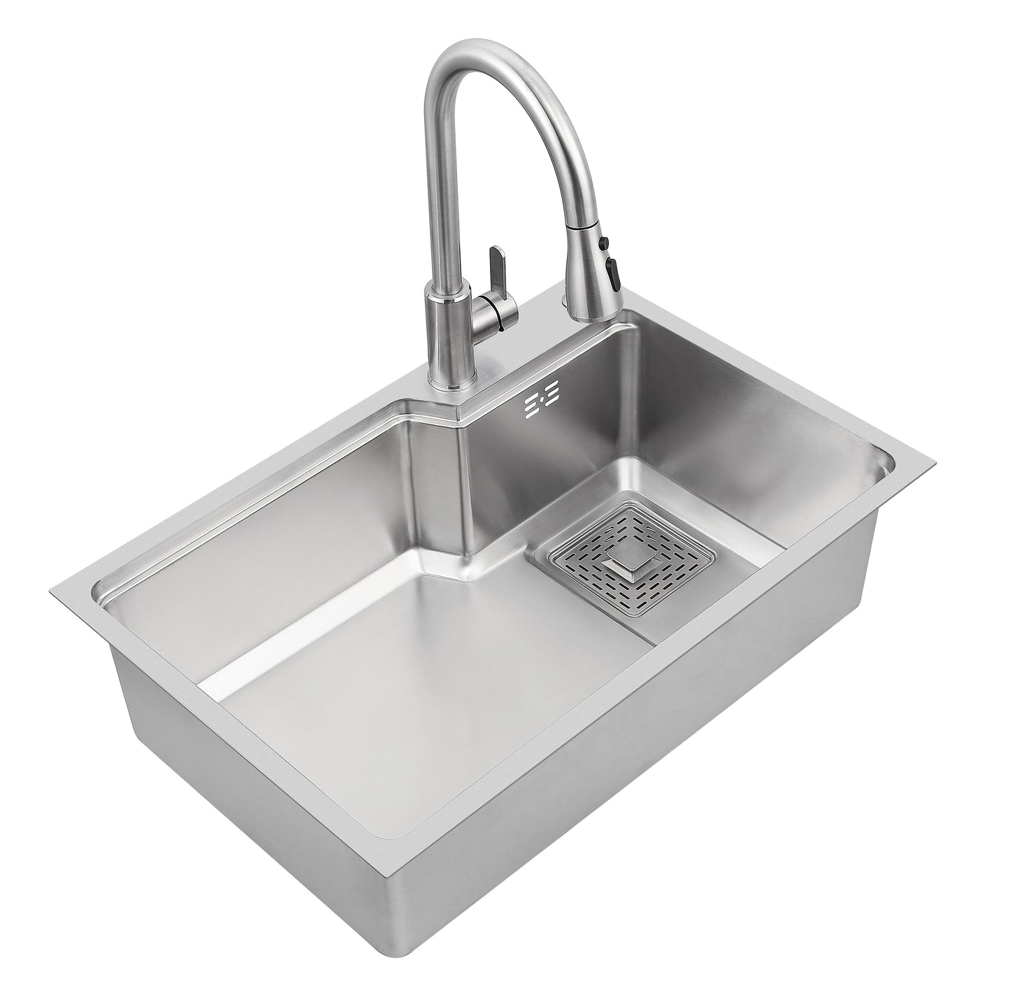 brushed handmade thickening household modern undermount stainless steel kitchen sink